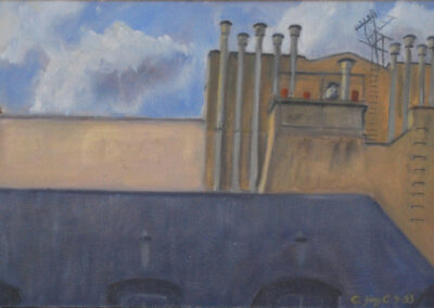paris, beaux arts, 22"x13"