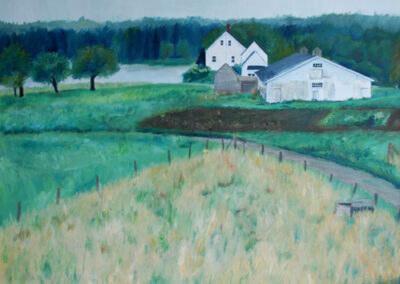 maine farm, 30"x24"
