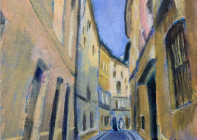 rue Loubon, Aix; 23x30cm