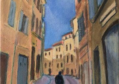 rue Puits Neuf, Aix; 23x30cm