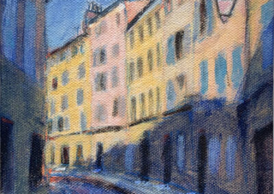 rue Epinaux, Aix; 15x20cm