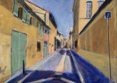rue Granet, Aix; 24x32cm